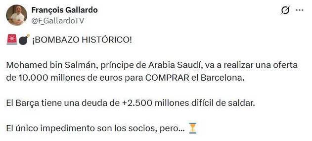 沙特王储豪掷百亿欧打造新篇章,巴萨收购在即,皇马静观其变 沙特王储豪掷百亿欧打造新篇章,巴萨收购在即,皇马静观其变